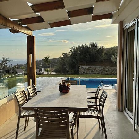 Villa Michael Triopetra Private Villa, Private Swimming Pool, Garden, Panoramic Sunset Exterior photo